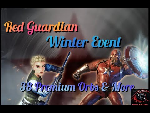 Red Guardian Winter Event & 38 Premium Orbs Opening & More - MSF