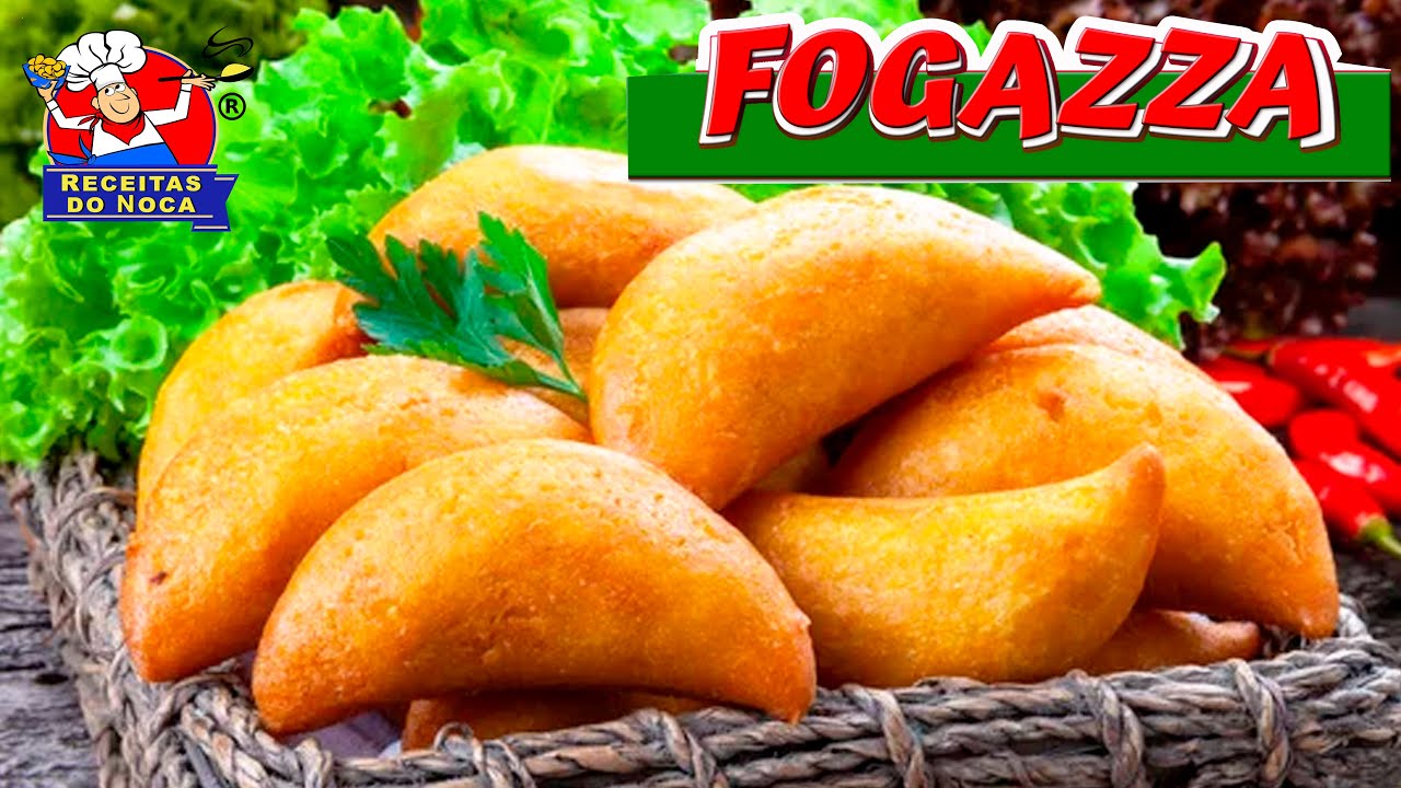 FOGAZZA FRITA🥟SALGADO DELICIOSO PERFEITO PARA O LANCHE