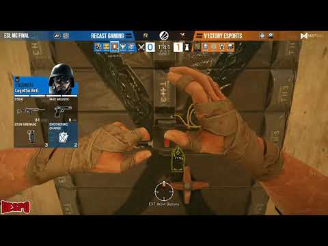 ESL (PC) Monthly Challenge // Recast Gaming  vs  V1ctory eSports // 1. Map Border
