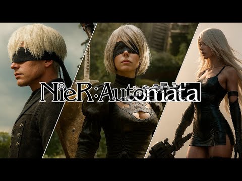 NieR Automata Characters Reimagined in Real Life with AI