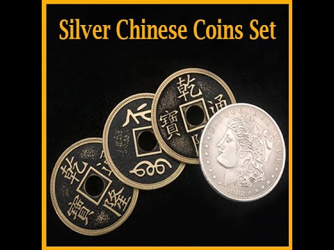 Voir la vidéo Silver Chinese Coin Set