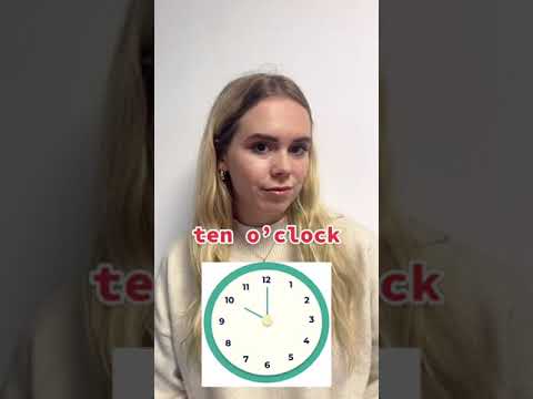 Time in english : Apprendre à dire l'heure en anglais ⌛