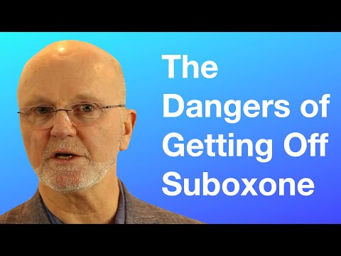 The Dangers of Getting Off Suboxone