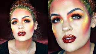 Heat Miser FIRE Inspired Makeup