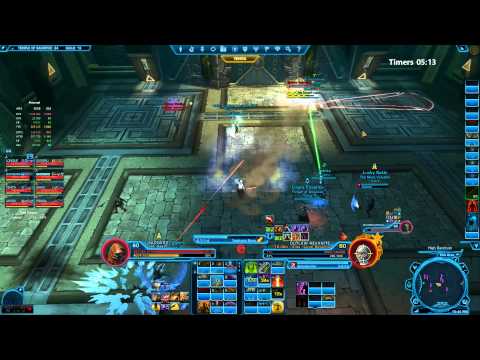 SWTOR - Temple of Sacrifice - Revanite Commanders HM - Sage DPS PoV