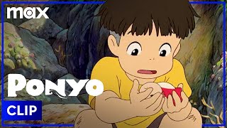 Ponyo  Sōsuke Meets Ponyo (Clip)  HBO Max Family