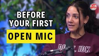 Morgan Gallo’s honest advice if you haven’t gone on stage yet