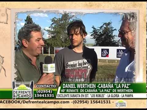 DE FRENTE AL CAMPO en 40° REMATE ANUAL de CABAÑA "LA PAZ" de WERTHEIN (3° PARTE)