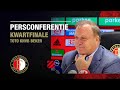 Terugkijken: Dick Advocaat over kwartfinale sc Heerenveen - Feyenoord