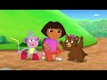 Baby Bear Jumps On Hug Dora And Boots