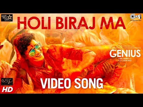 Holi Biraj Ma Official Song Video   Genius   Utkarsh, Ishita   Jubin, Himesh Reshammiya   Manoj