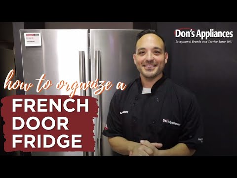 YouTube video about: How to organize french door refrigerator?