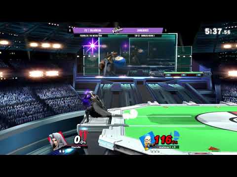 Fusion.exe 59 - red berpo (Mii Swordfighter) vs Turtle Hands (Sephiroth) - Top 32 - Winners Round 1
