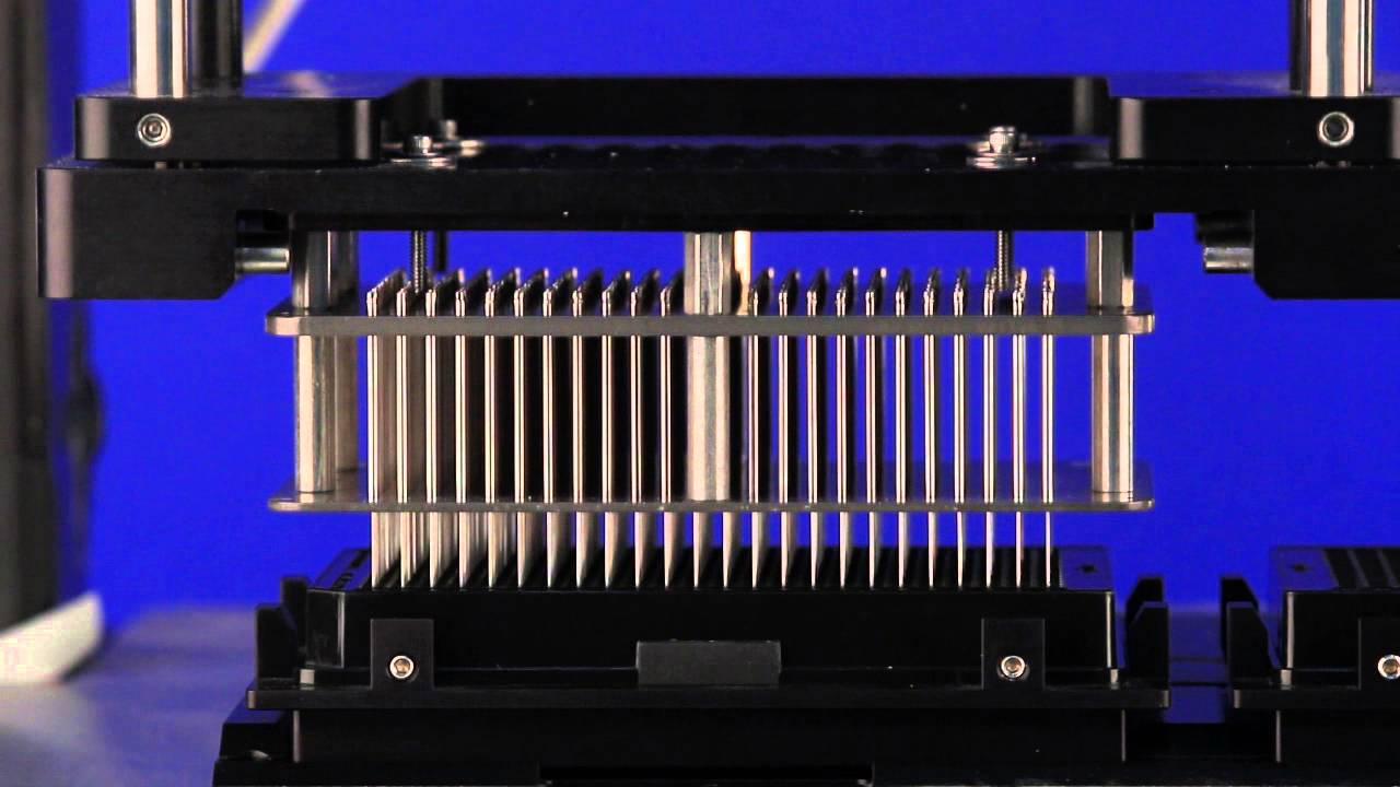 V&P Scientific's Pin Tool Dry Plate Transfer