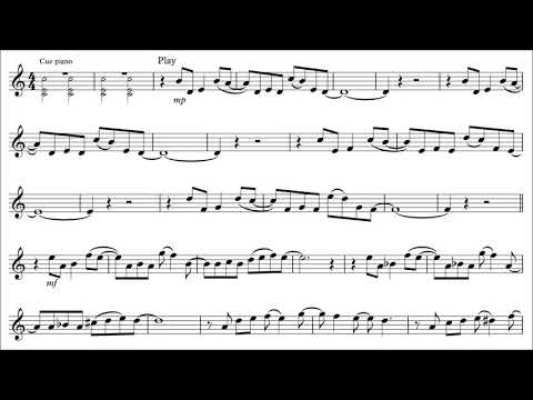 Trumpet Play-Along - Declamatio by Víctor Carbajo - with free sheet music