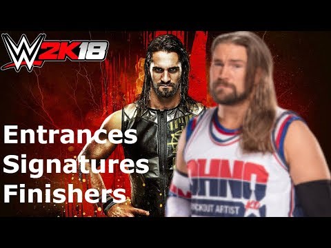 WWE 2K18 Kassius Ohno: Entrance/Signatures/Finishers