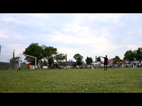 Wzgórze Raciążek - Dąb Bąkowo 27.06.2015. Rzuty karne i radość gospodarzy.