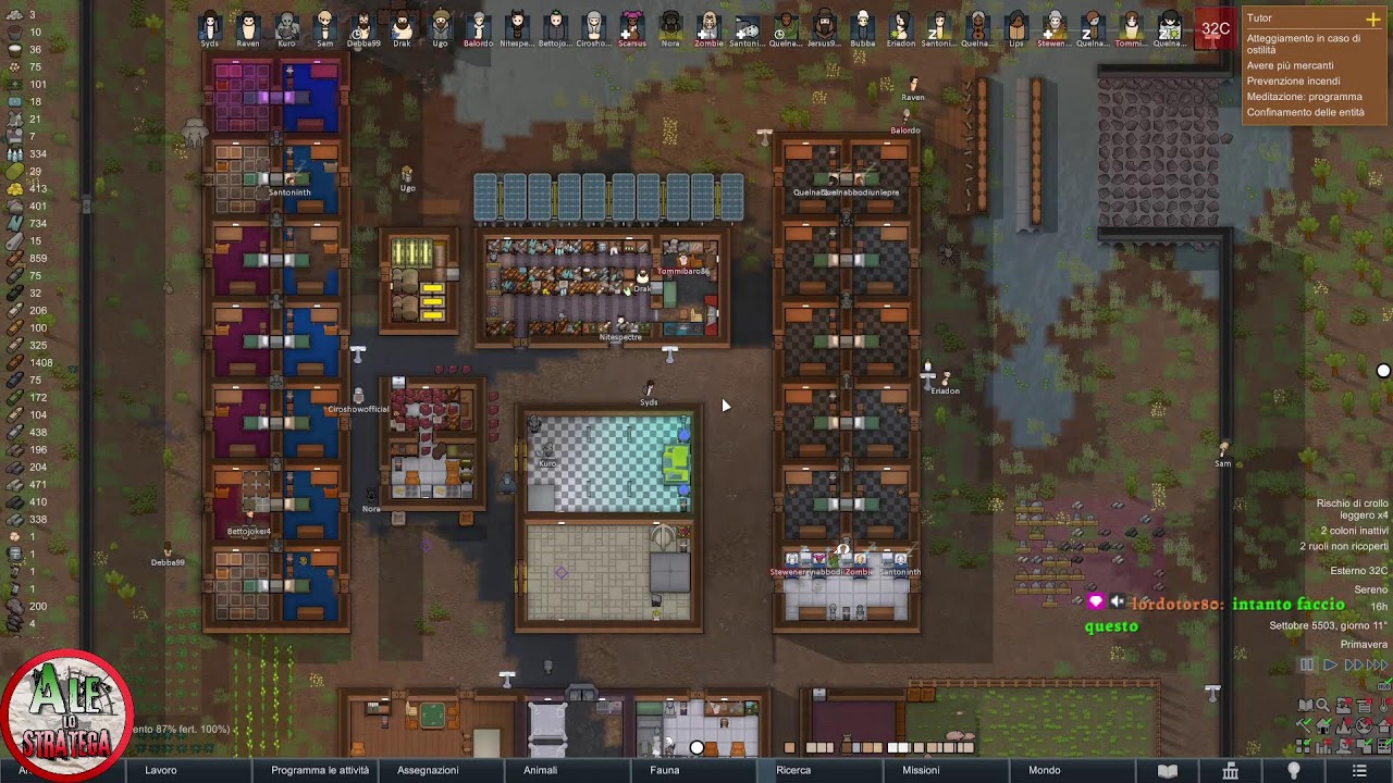 ALLA RICERCA DI ALTRE ENTITA' || RIMWORLD gameplay ITA || #9