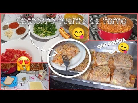 COMO FAZER CACHORRO QUENTE DE FORNO #RÁPIDO, # FÁCIL, #DELICIOSO, RECEITA DE #FDS