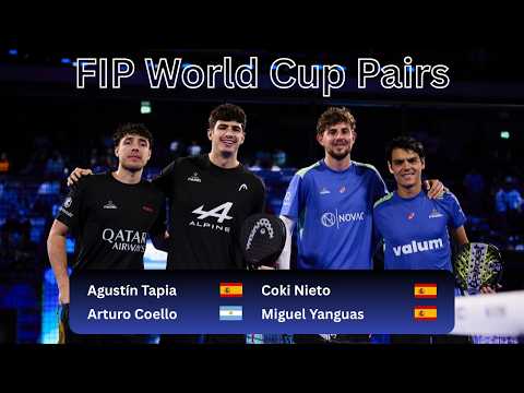 All Points | Tapia & Coello vs Nieto & Yanguas | Semi-Final World Cup Pairs 2025, The Arena Kuwait