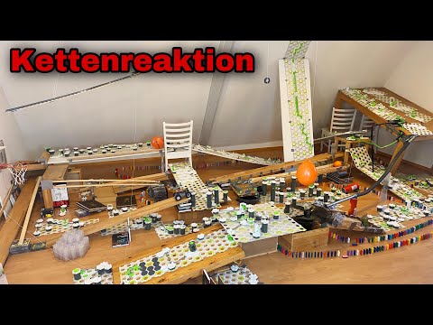 Huge Gravitrax Chain Reaction - Epic Tricks!