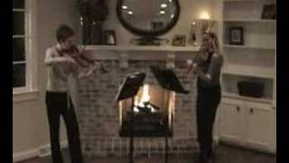 Suzanne Rohrer plays classical violin duet (demo clip)