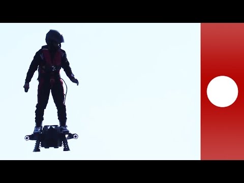 Incredible, new "Flyboard Air" hoverboard takes to the skies