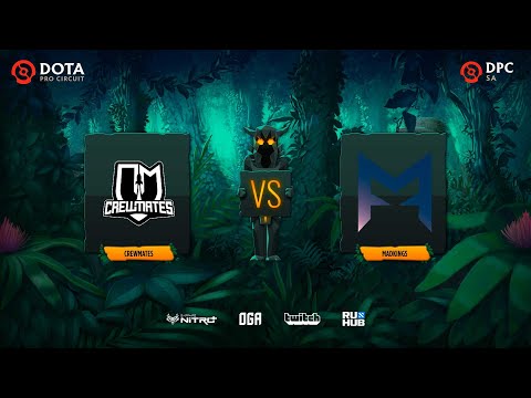 Crewmates vs MadKings, Dota Pro Circuit 2021: S1 - SA, bo3, game 1 [Maelstorm & CrystalMay]