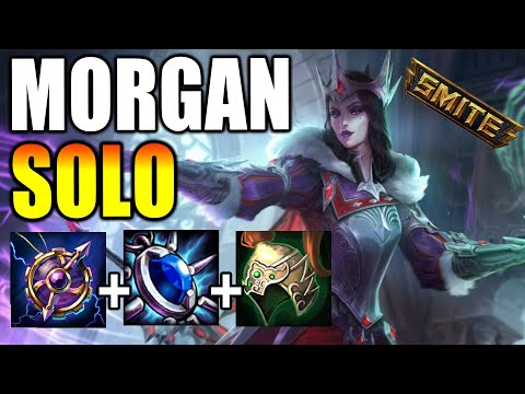 HER DAMAGE IS BROKEN - Morgan Le Fay - Smite Solo Gameplay
