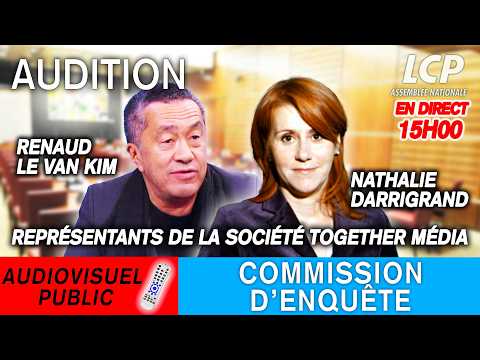 [DIRECT]  Audiovisuel public : audition des représentants de la société Together Média