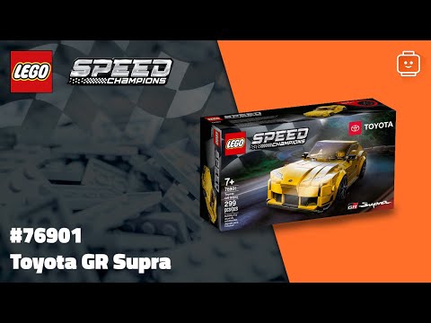 Vidéo LEGO Speed Champions 76901 : Toyota GR Supra