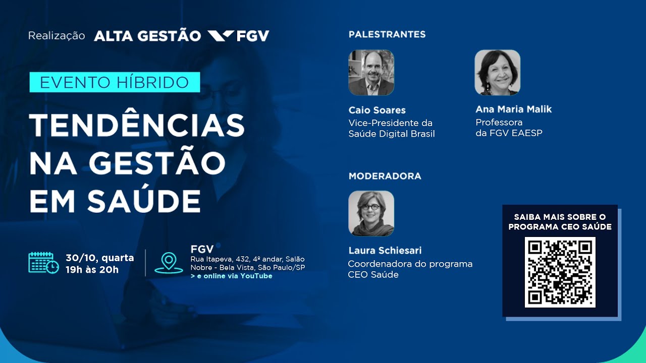 Webinar | Tendências na Gestão em Saúde