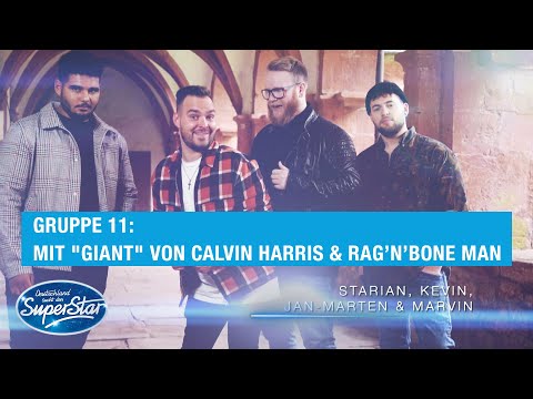 Gruppe 11: Starian, Kevin, Marvin &amp; Jan mit "Giant" von Calvin Harris &amp; Rag’n’Bone Man | DSDS 2021