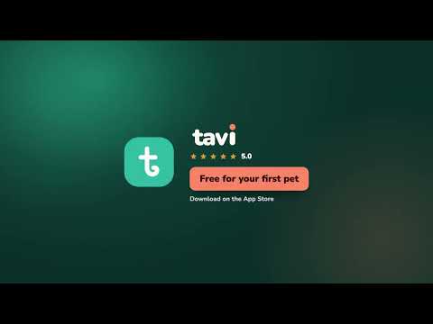 Tavi : Pet Health Tracker video preview