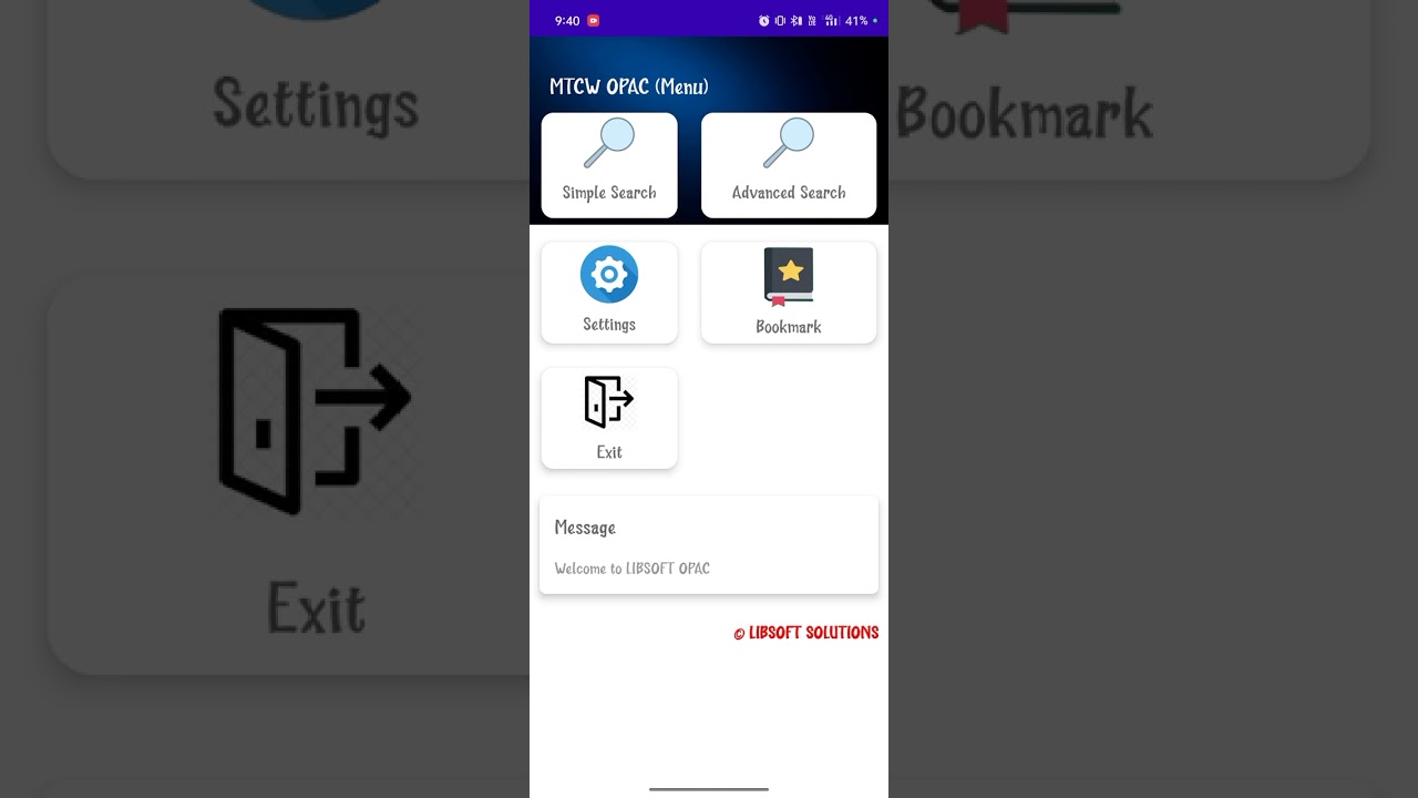 Libsoft Application#edit