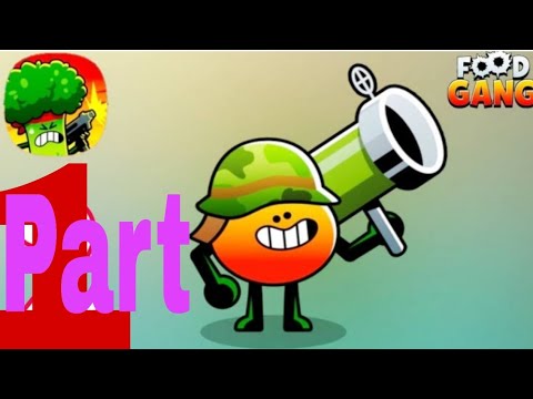 Food Gang (by Bloop Games)- Gameplay Walkthrough Part 1 - Tom (iOS, Android)