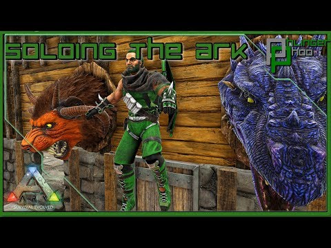 Soloing the Ark S4E187 - RAGNAROK BOSS FIGHT - DRAGON+MANTICORE!
