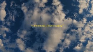 Cover art for A Behemoth, forever raging