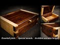 The Special Wooden Box Invisible Wooden Hinge Using Basic Tools Dovetail Joints
