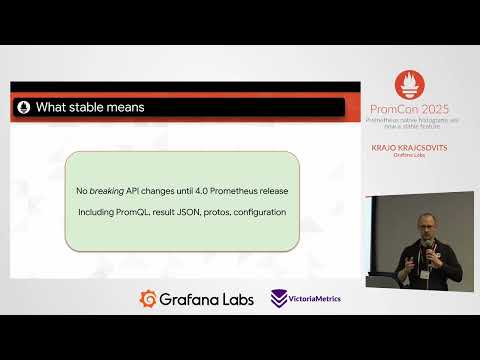 Promcon 2025 - Prometheus native histograms are now a stable feature