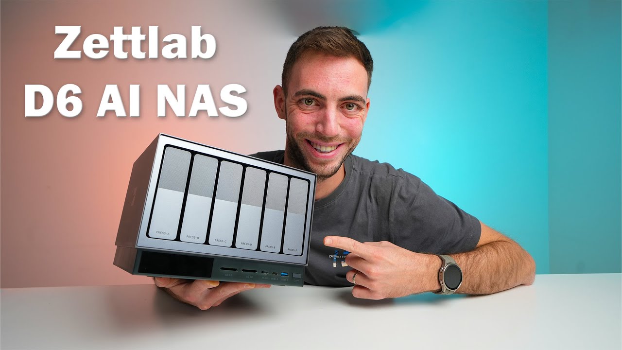 Zettlab D6 AI NAS Tested – AI Meets Network Storage: Local AI + Private Cloud