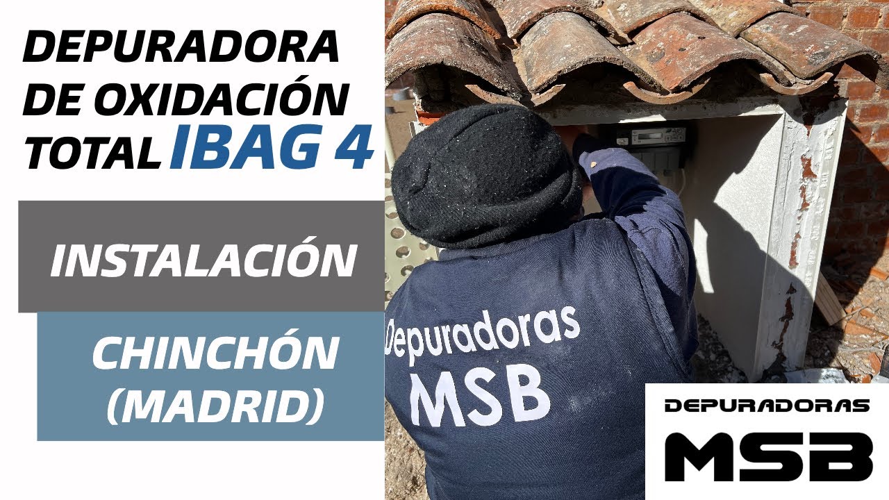 Instalación depuradora de oxidación total | iBag 4 HE | Chinchón (Madrid)