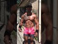 Muscle worship street flex muscle