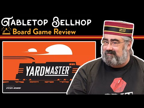 Review of Yardmaster a thinky filler game with surprising depth