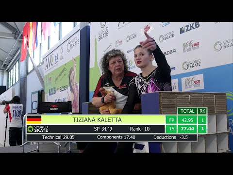 AWC22 - Tiziana Kaletta - Free: Long Program (18.05.2022)