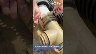 Sistem de tevi flexibile preizolate Uponor Ecoflex VIP 160 - Montaj 