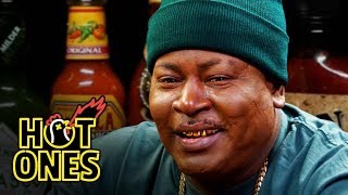 Hot Ones - Trick Daddy Prays for Help While Eating Spicy Wing