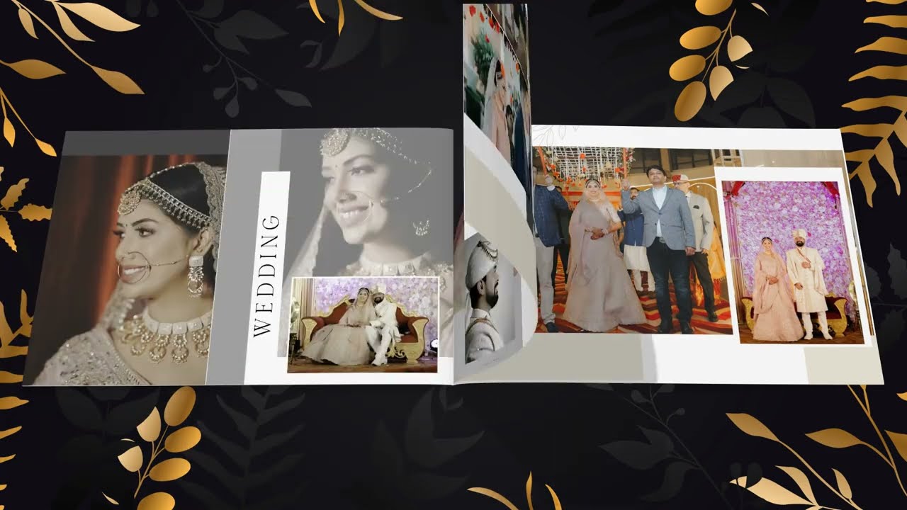 New 2023 Wedding Album PSD Templates Sizes12x36. western album desing dwonload