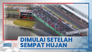 Cuaca di Sirkuit Mandalika Sudah Cerah setelah Sempat Hujan Deras, Balapan MotoGP Dimulai