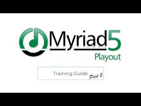 Myriad 5 Playout Training Course - Part 2: Favourites, The Library and The Log (2021 Update)